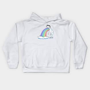 Puking Rainbows Kids Hoodie